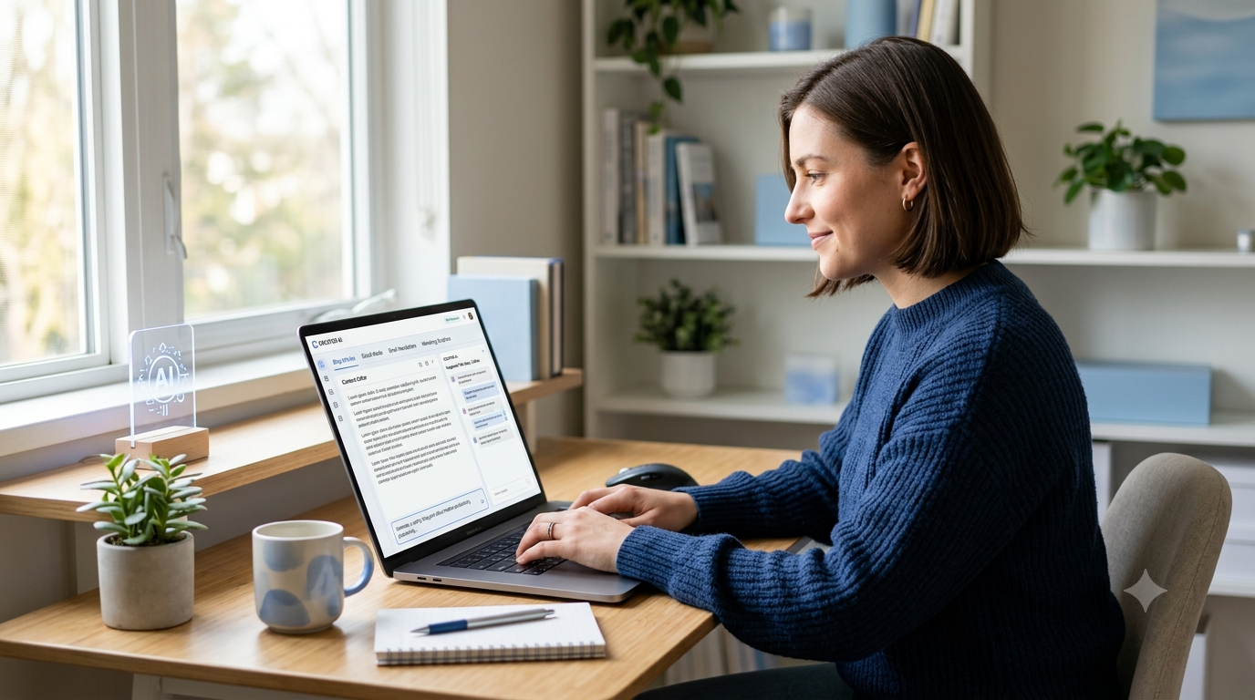 AI in digital marketing with analytics dashboards and intelligent marketing tools